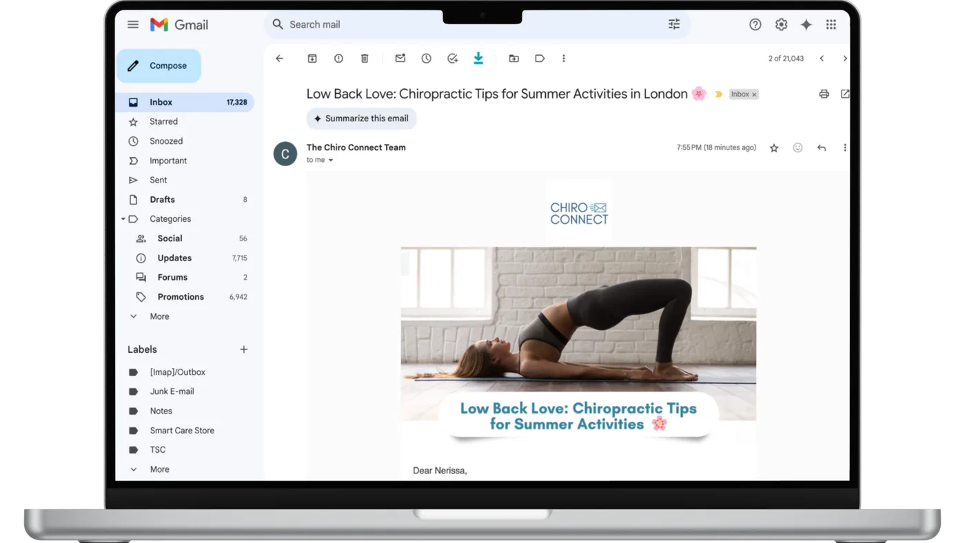 Low back pain relief newsletter:.