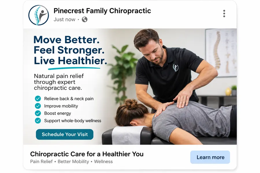 A weekly wellness post from a chiropractic practice