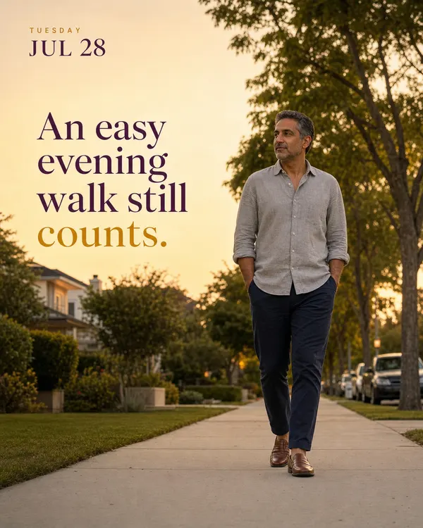 A daily wellness post from a chiropractic practice